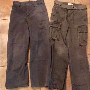 Boys size 10 cargo pants- like new